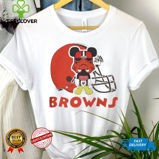 Mickey Mouse Stormtrooper Cleveland Browns 2023 24 Shirt