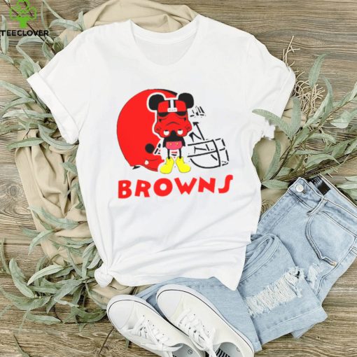 Mickey Mouse Stormtrooper Cleveland Browns Football Shirt