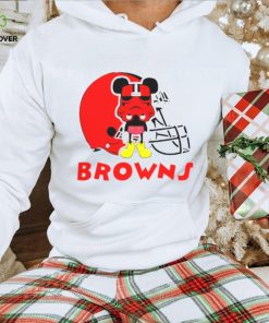 Mickey Mouse Stormtrooper Cleveland Browns Football Shirt