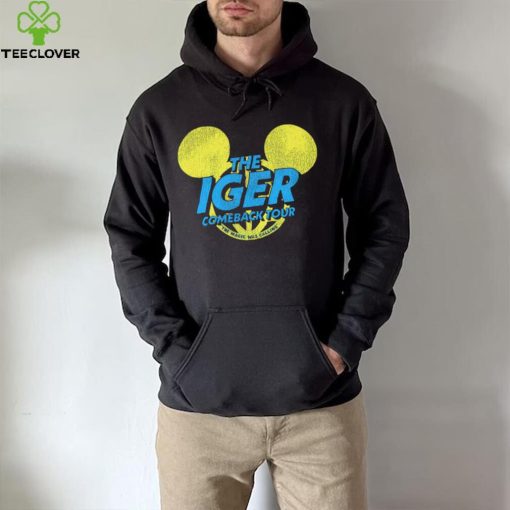 Mickey Mouse The Iger comeback tour logo hoodie, sweater, longsleeve, shirt v-neck, t-shirt