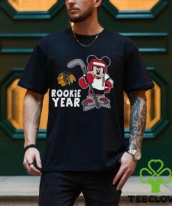 Mickey Mouse Toddler Chicago Blackhawks Disney Rookie Year shirt