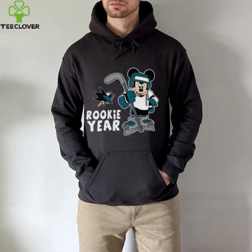 Mickey Mouse Toddler San Jose Sharks Disney Rookie Year hoodie, sweater, longsleeve, shirt v-neck, t-shirt