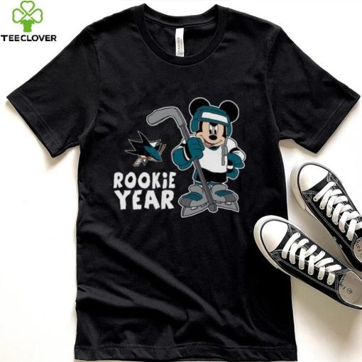 Mickey Mouse Toddler San Jose Sharks Disney Rookie Year hoodie, sweater, longsleeve, shirt v-neck, t-shirt