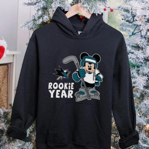 Mickey Mouse Toddler San Jose Sharks Disney Rookie Year hoodie, sweater, longsleeve, shirt v-neck, t-shirt