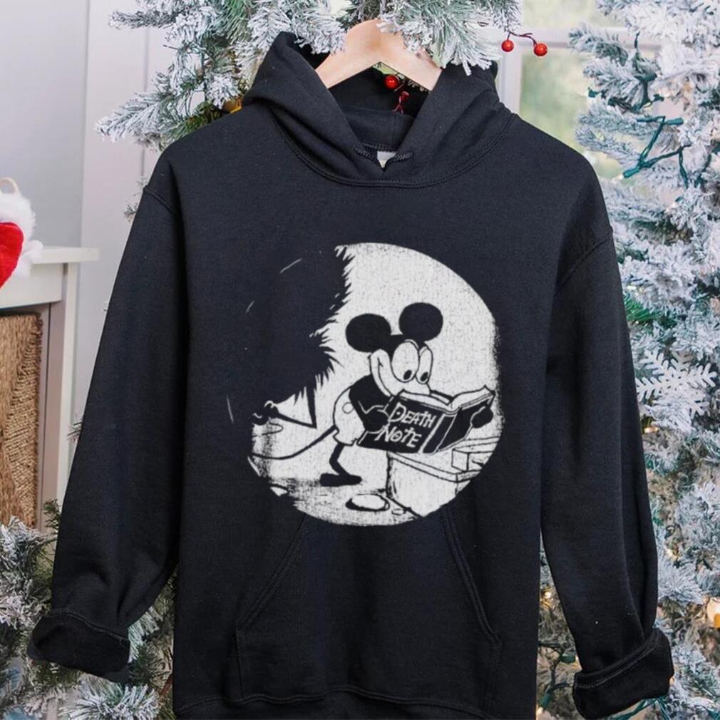 Mickey Mouse X Deathnote shirt Mickey Mouse X Deathnote shirt