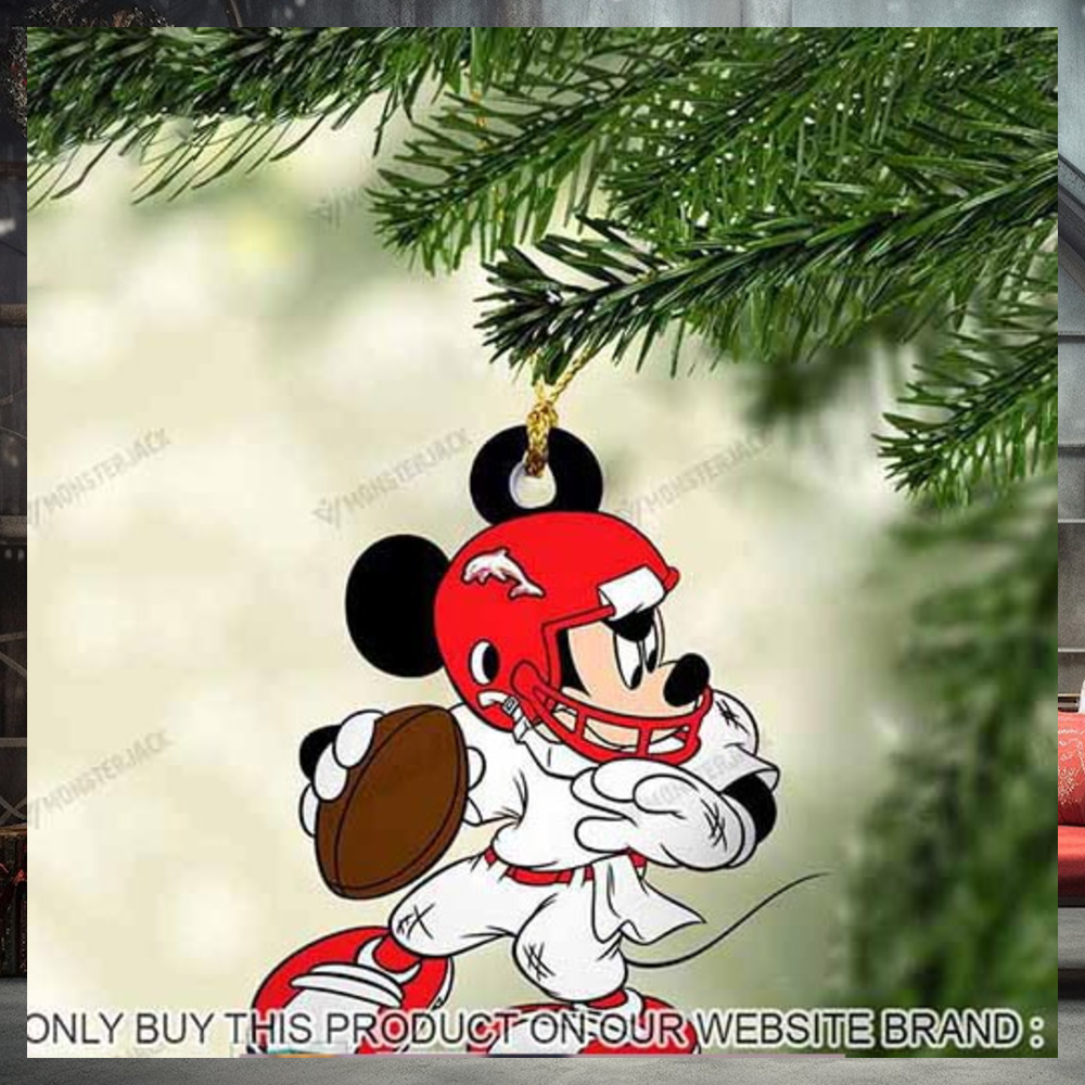Mickey Mouse X Dolphins 2023 Christmas Ornament Mickey Mouse X Dolphins 2023 Christmas Ornament