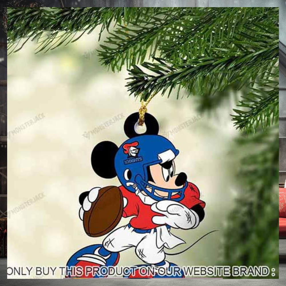 Mickey Mouse X Newcastle Knights 2023 Christmas Ornament Mickey Mouse X Newcastle Knights 2023 Christmas Ornament