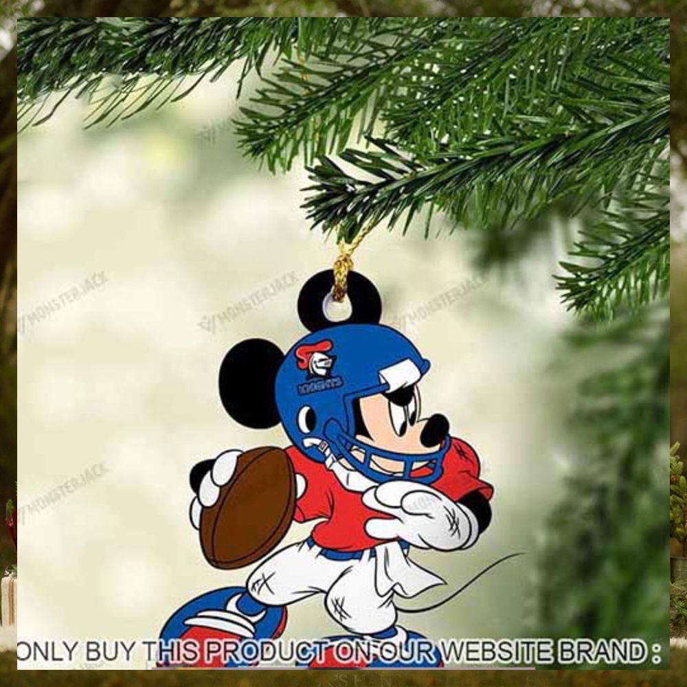 Mickey Mouse X Newcastle Knights 2023 Christmas Ornament Mickey Mouse X Newcastle Knights 2023 Christmas Ornament