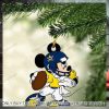 Mickey Mouse X North Queensland Cowboys 2023 Christmas Ornament