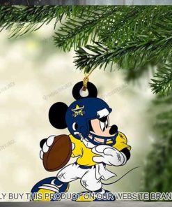 Mickey Mouse X North Queensland Cowboys 2023 Christmas Ornament