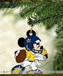 Mickey Mouse X North Queensland Cowboys 2023 Christmas Ornament