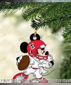 Mickey Mouse X St Kilda Football Club 2023 Christmas Ornament