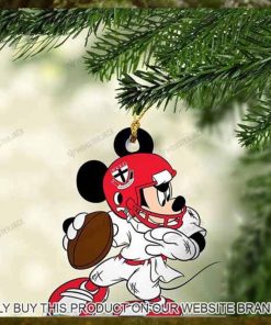 Mickey Mouse X St Kilda Football Club 2023 Christmas Ornament