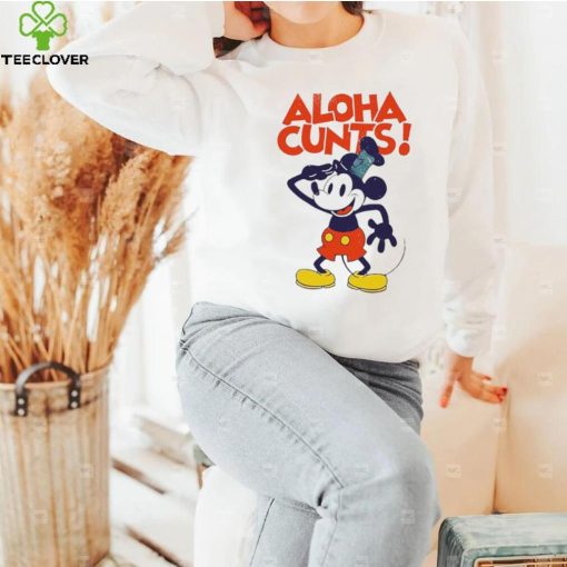 Mickey Mouse aloha cunts hoodie, sweater, longsleeve, shirt v-neck, t-shirt