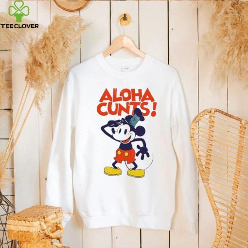 Mickey Mouse aloha cunts hoodie, sweater, longsleeve, shirt v-neck, t-shirt