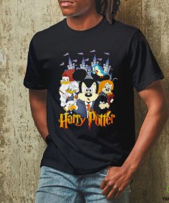 Mickey Mouse and Duck Donald Harry Potter shirt