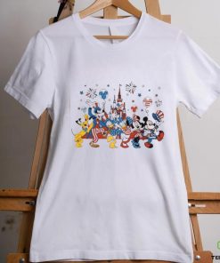 Mickey Mouse and Friends Custom 4th Of July Retro Shirt