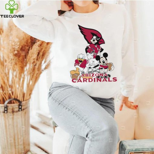 Mickey Mouse characters Disney Arizona Cardinals hoodie, sweater, longsleeve, shirt v-neck, t-shirt