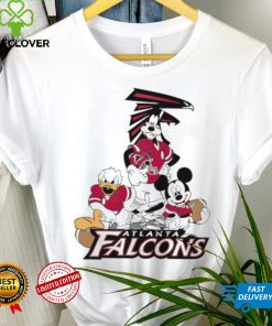Mickey Mouse characters Disney Atlanta Falcons shirt