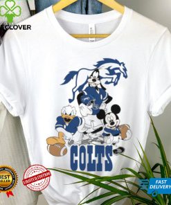 Mickey Mouse characters Disney Indianapolis Colts shirt