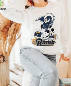 Mickey Mouse characters Disney Los Angeles Rams shirt 3 Mickey Mouse characters Disney Los Angeles Rams shirt