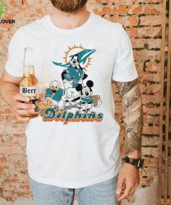 Mickey Mouse characters Disney Miami Dolphins shirt 1 Mickey Mouse characters Disney Miami Dolphins shirt