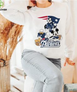 Mickey Mouse characters Disney New England Patriots shirt