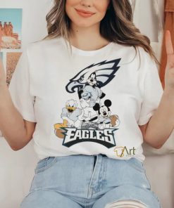 Mickey Mouse characters Disney Philadelphia Eagles shirt
