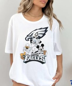 Mickey Mouse characters Disney Philadelphia Eagles shirt 3 Mickey Mouse characters Disney Philadelphia Eagles shirt