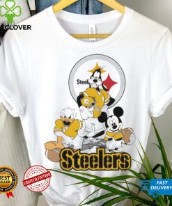 Mickey Mouse characters Disney Pittsburgh Steelers shirt