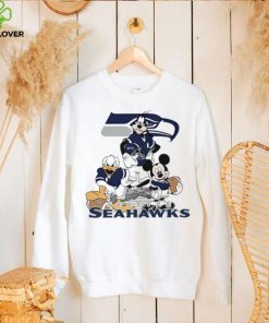 Mickey Mouse characters Disney Seattle Seahawks shirt