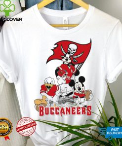 Mickey Mouse characters Disney Tampa Bay Buccaneers shirt