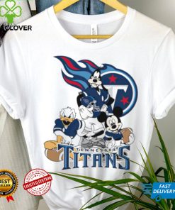 Mickey Mouse characters Disney Tennessee Titans shirt