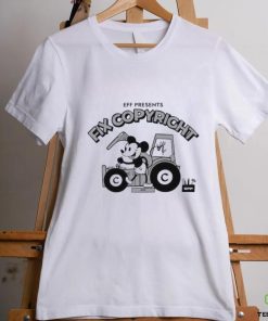 Mickey Mouse eff presents fix copyright shirt