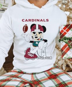 Mickey Mouse player Arizona Cardinals football NFL Super Bowl logo hoodie, sweater, longsleeve, shirt v-neck, t-shirt