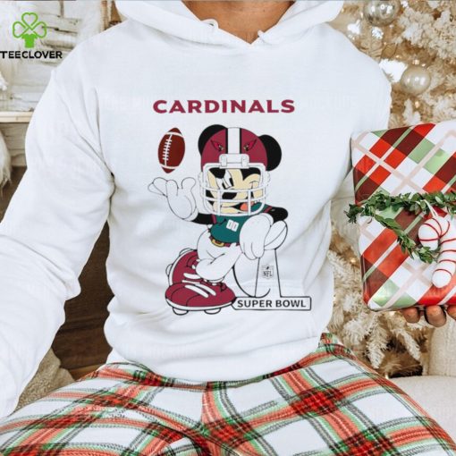 Mickey Mouse player Arizona Cardinals football NFL Super Bowl logo hoodie, sweater, longsleeve, shirt v-neck, t-shirt