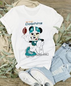 Mickey Mouse player Miami Dolphins football NFL Super Bowl logo hoodie, sweater, longsleeve, shirt v-neck, t-shirt