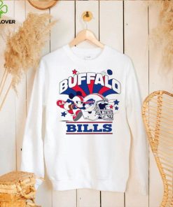 Mickey Mouse player NFL Buffalo Bills football helmet logo character funny hoodie, sweater, longsleeve, shirt v-neck, t-shirt