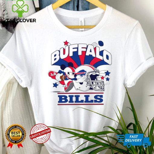 Mickey Mouse player NFL Buffalo Bills football helmet logo character funny hoodie, sweater, longsleeve, shirt v-neck, t-shirt