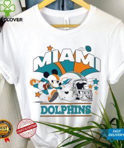 Mickey Mouse player NFL Miami Dolphins football helmet logo character funny hoodie, sweater, longsleeve, shirt v-neck, t-shirt