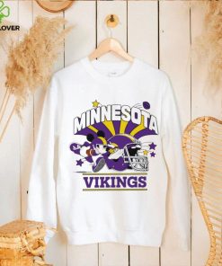 Mickey Mouse player NFL Minnesota Vikings football helmet logo character funny hoodie, sweater, longsleeve, shirt v-neck, t-shirt