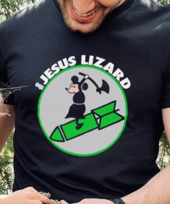 Mickey Mouse riding rocket The Jesus Lizard art shirt