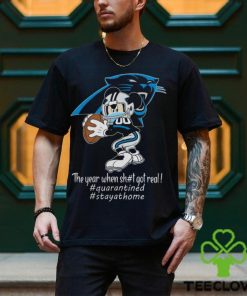 Mickey Mouse x Carolina Panthers The Year When Sh#t Got Real Logo Shirt 1 Mickey Mouse x Carolina Panthers The Year When Sh#t Got Real Logo Shirt