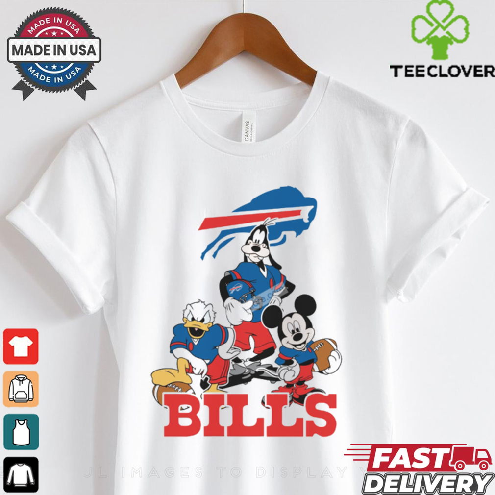 Mickey, Pluto, Donald Buffalo Bills Unisex T Shirt Mickey, Pluto, Donald Buffalo Bills Unisex T Shirt