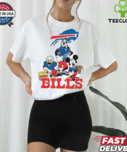 Mickey, Pluto, Donald Buffalo Bills Unisex T Shirt