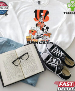 Mickey, Pluto, Donald Cincinnati Bengals Unisex T Shirt