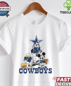 Mickey, Pluto, Donald Dallas Cowboys Unisex T Shirt
