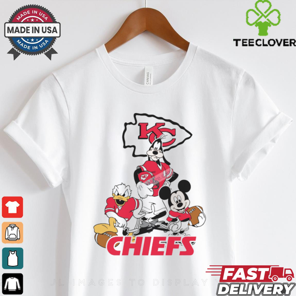 Mickey, Pluto, Donald Kansas City Chiefs Unisex T Shirt Mickey, Pluto, Donald Kansas City Chiefs Unisex T Shirt