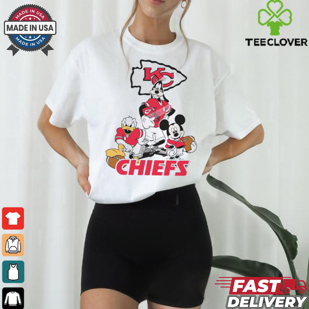 Mickey, Pluto, Donald Kansas City Chiefs Unisex T Shirt Mickey, Pluto, Donald Kansas City Chiefs Unisex T Shirt
