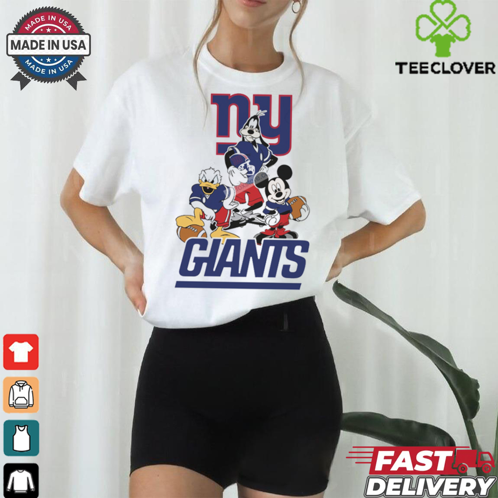 Mickey, Pluto, Donald New York Giants Unisex T Shirt Mickey, Pluto, Donald New York Giants Unisex T Shirt